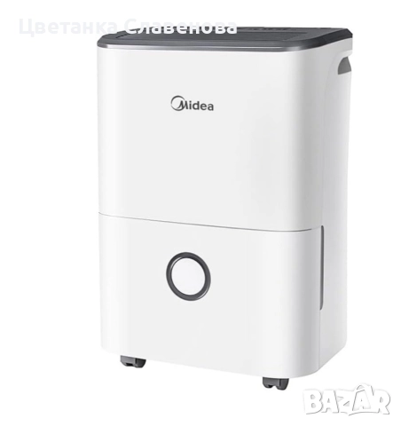Midea DF-20DEN7-WF Влагоуловител , 20 л/24 ч,  100 м³ (40 м²) , снимка 2 - Влагоабсорбатори и влагоуловители - 52941307