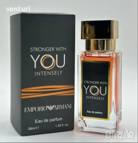 Мъжки мини парфюм Armani Stronger With You Intensely EDP 38ml