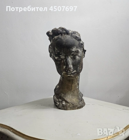 бронзова Скулптора бюст , снимка 7 - Антикварни и старинни предмети - 53035271