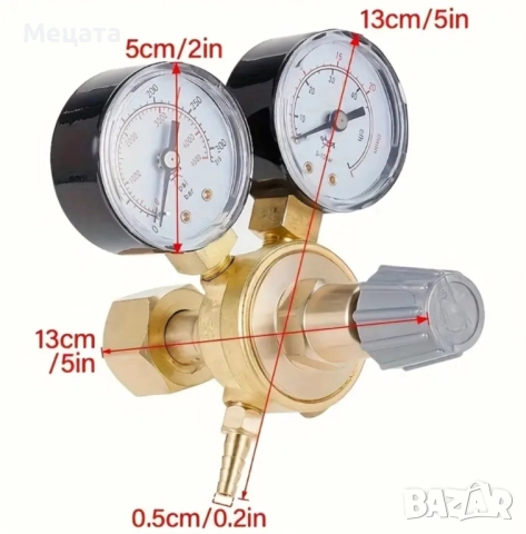 Редуцир вентилатор за газ, снимка 4 - Други машини и части - 52024178