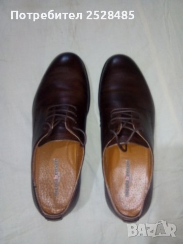 Нови обувки от естествена кожа Nicola Benson, снимка 8 - Официални обувки - 40216796