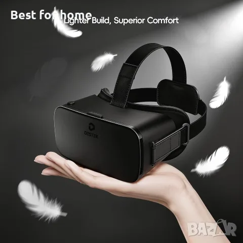 DESTEK V5 VR слушалки за телефон, 110°FOV HD антисини лещи за защита на очите, снимка 4 - 3D VR очила за смартфон - 55885890