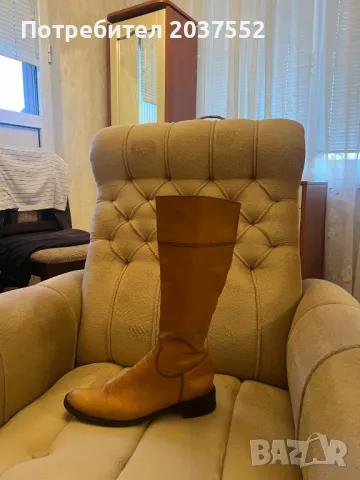 Дамски ботуши естествена кожа, снимка 6 - Дамски ботуши - 23727614