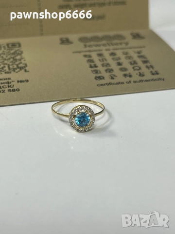 Детски златен пръстен 14К, снимка 6 - Пръстени - 52927788