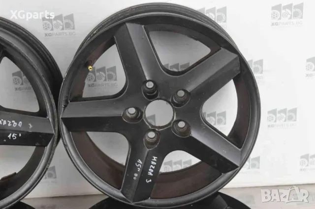 Алуминиеви джанти 15 цола 5x114.3 6.5J за Mazda 3 (2003-2009), снимка 2 - Гуми и джанти - 49166120