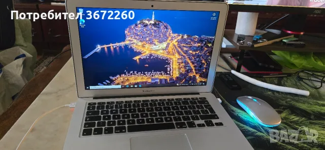 MacBook Air 13 inch 2014, 256GB, A1466, EMC 2632 – Отлично състояние, Windows 10