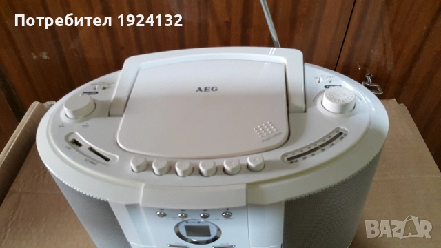 AEG CD-USB касетофон, снимка 2 - Радиокасетофони, транзистори - 52535453