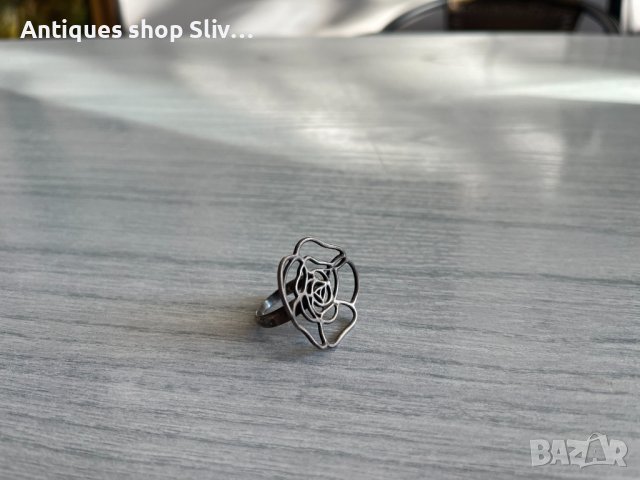 Красив сребърен пръстен. №2937, снимка 2 - Други ценни предмети - 38513443