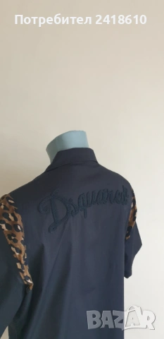 DSQUARED2 Cotton Made in Italy Size 52 / L НОВО ! ОРИГИНАЛ! Мъжка Риза!, снимка 15 - Ризи - 53347907