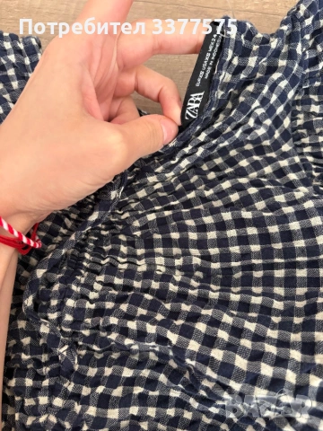 Блуза ZARA XS, снимка 4 - Блузи с дълъг ръкав и пуловери - 54185710