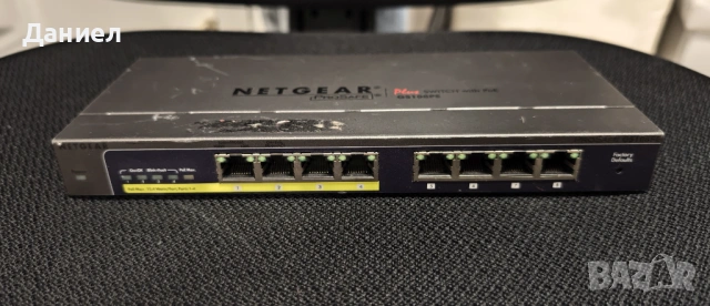 8 портови (4+4 PoE) суичове Netgear и TP-Link, снимка 9 - Суичове - 54315161