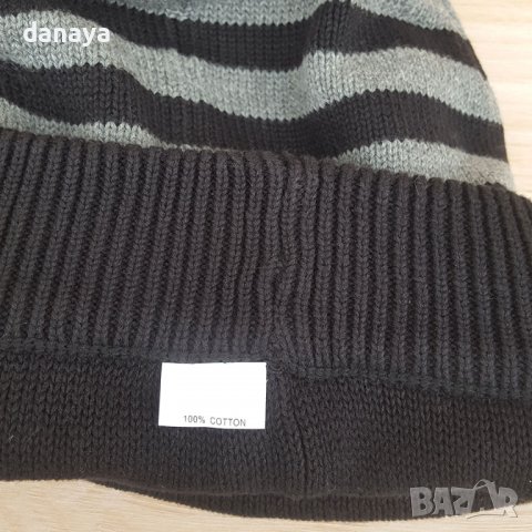 3276 Плетена зимна шапка на райета унисекс шапка, снимка 6 - Шапки - 38919405