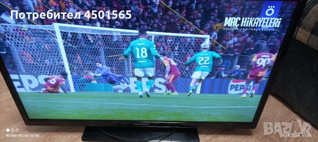 ЛЕД Телевизор 32 инча., снимка 3 - Телевизори - 54149437