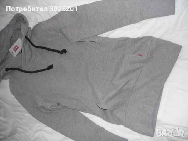 НОВ Ватиран Дамски Спортен сиутчър с качулка С М  на намаление, снимка 2 - Якета - 51791798