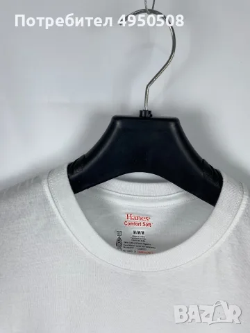 Тениска с къс ръкав „Supreme Hanes Comfort Soft Tee“, размер M, снимка 2 - Тениски - 56139528
