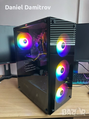 Геймърски компютър i3-10100,GTX 1650,16GB RAM,512GB SSD NVMe