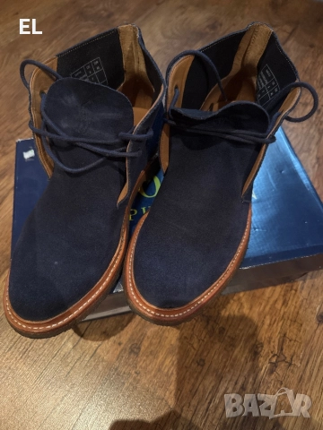 Велурени кларкове POLO  , снимка 4 - Мъжки боти - 52355160
