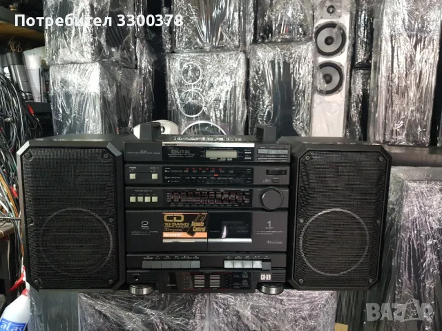 sharp  cd.x9h  bk, снимка 7 - Радиокасетофони, транзистори - 50430220