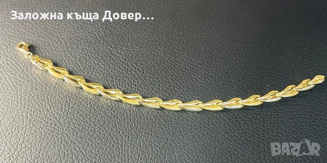 Златни гривни zlaten 14 K 585 gold griwna grivna, снимка 11 - Гривни - 50132823