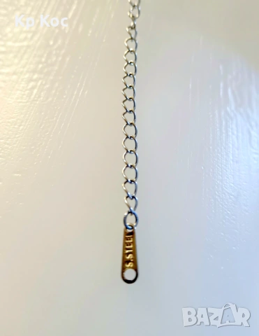 Мини колие с висулка 💎 неръждаема стомана | елегантно бижу | подарък, снимка 4 - Колиета, медальони, синджири - 54217988