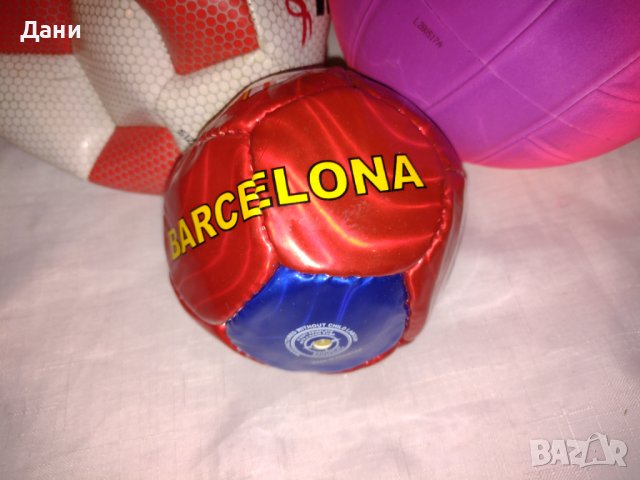 Футболна топка FC Barcelona- малка , снимка 5 - Футбол - 37880669