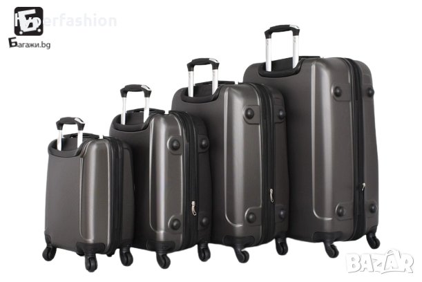 Твърди куфари в четири размера, няколк цвята, КОД:1217-4, снимка 9 - Куфари - 40006917