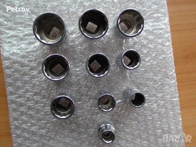 HEYCO No.50-12 - MADE IN GERMANY - ORIGINAL HEYCO - 10 броя 12-стенни ПРОФЕСИОНАЛНИ цолови Вложки !!, снимка 5 - Гедорета - 52241932
