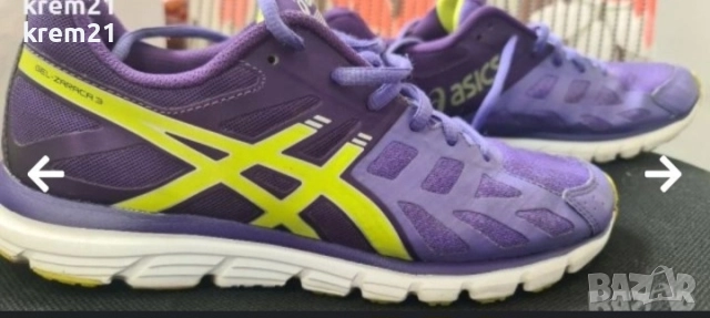 Asics gel zaraca 3 номер 39 дамски, снимка 11 - Маратонки - 51535329