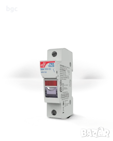 Разединители за Фотоволтаична система 10x38 gPV 1000V DC с бушон за DIN шина , снимка 3 - Друга електроника - 44847708