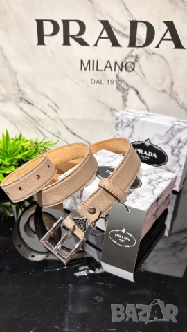 колани от естествена кожа в кутия prada, снимка 3 - Колани - 51677774