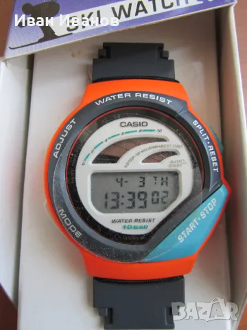 Casio SKX-1110 SKI WATCH 10BAR Made in Japan Касио ретро нов, снимка 3 - Мъжки - 49750124