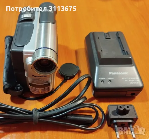 Камера Panasonic NV-DS65, MiniDV - Camera, SD card., снимка 2 - Камери - 56376571