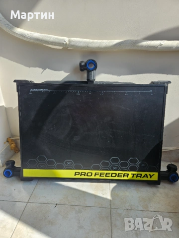 Фидер маса - Matrix Collapsible Side Tray + стойка Matrix Multi Rest, снимка 4 - Екипировка - 53928070