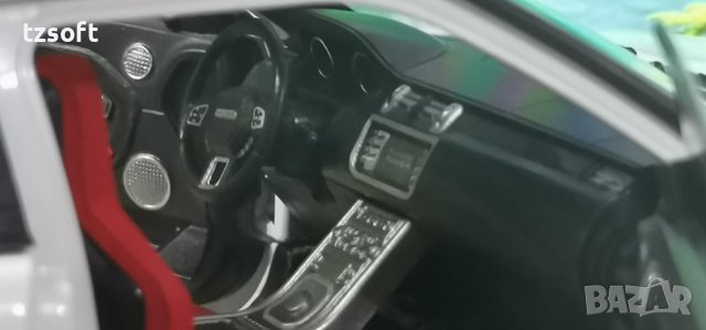 Land Rover Range Rover Evoque 2011 - бял - GTAutos 1:18, снимка 7 - Колекции - 37511015