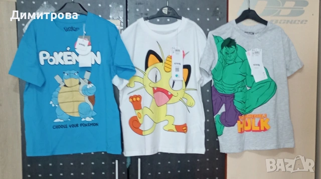 Чисто нови тениски размер 134см, снимка 2 - Детски тениски и потници - 53999271