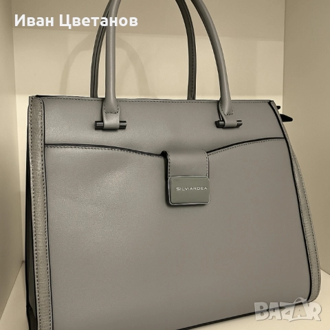 Дамска елегантна чанта, Silviarosa, снимка 3 - Чанти - 52004093