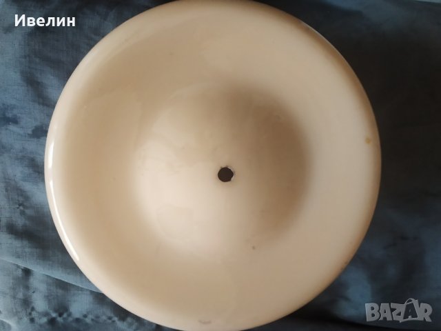 старо стъкло за полилей арт деко, снимка 3 - Полилеи - 29301966