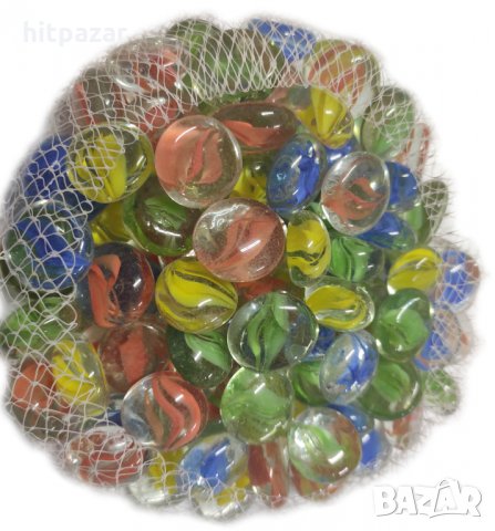 Комплект Цветни камъни за декорация