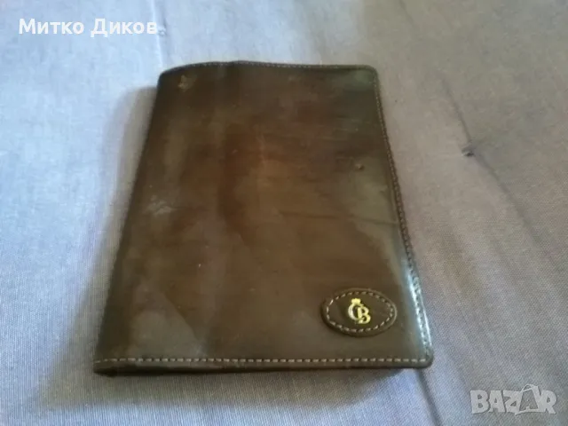 Портфейл марков на Castelijn Beerens 170х120мм естествена кожа с много прегради за карти, снимка 2 - Портфейли, портмонета - 47656441