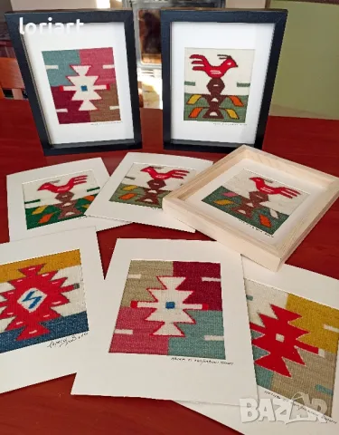 Етно Арт/изтъкани пана, снимка 2 - Картини - 48400012