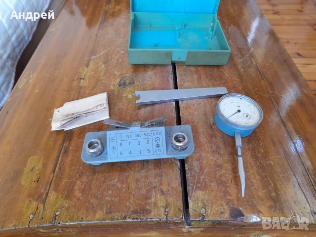 Стар индикаторен часовник, снимка 3 - Антикварни и старинни предмети - 42025967