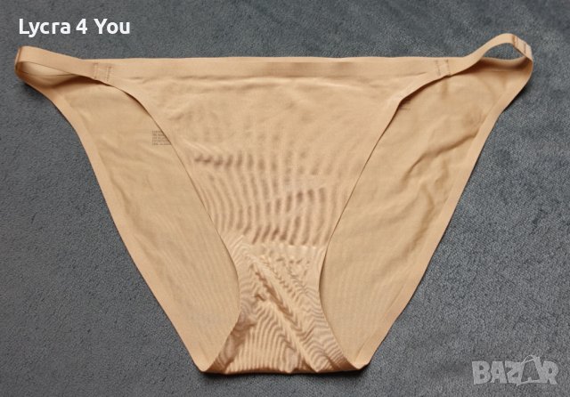 Airism S/M златисти дамски бикини с ликра