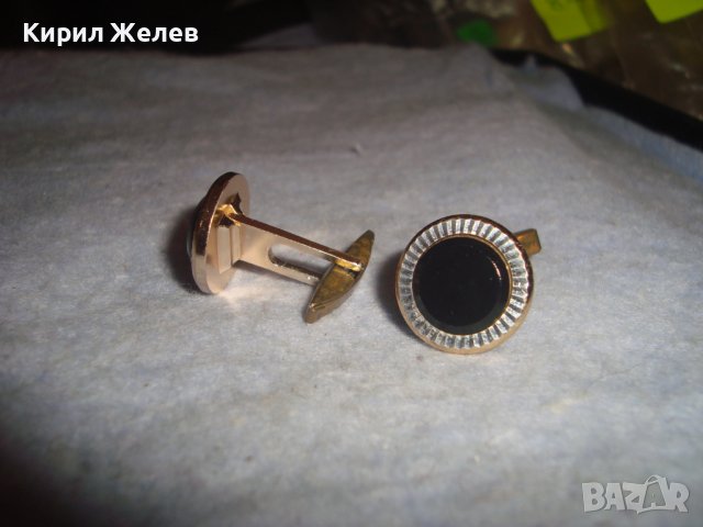 КРАСИВИ ПОЗЛАТЕНИ СТАРИ РЕТРО - ВИНТИДЖ БУТОНЕЛИ 8590, снимка 3 - Антикварни и старинни предмети - 37597734