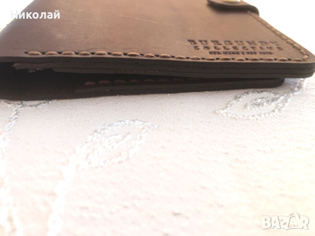Калъф / портфейл за пътуване BURGUNDY COLLECTIVE, естествена кожа, ръчна изработка, ЮАР топ качество, снимка 10 - Портфейли, портмонета - 52109731