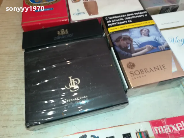 LONDON VINTAGE DUMONT JPS-КОЛЕКЦИЯ ОТ КУТИИ ОТ ЦИГАРИ 2611241142, снимка 8 - Колекции - 48110836