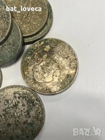 71бр. Монети 5,10,20 стотинки 1906,1912,1913, снимка 3 - Нумизматика и бонистика - 49182008