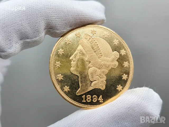 20 Американски долара 1849г Liberty Head double eagle, снимка 6 - Нумизматика и бонистика - 56117063