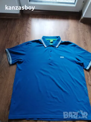 hugo boss green - страхотна мъжка тениска 2XL, снимка 7 - Тениски - 49731697