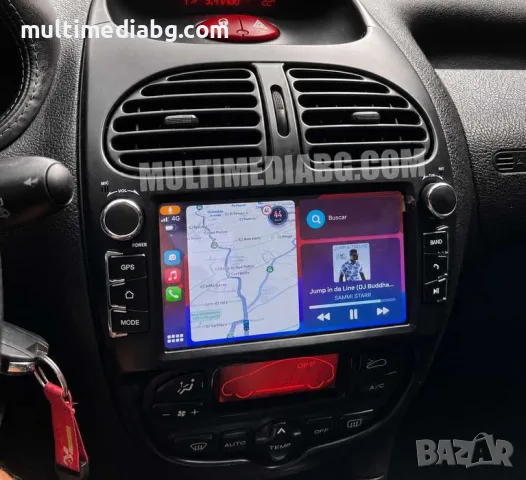 Peugeot 206 (2001-2006) Мултимедия Навигация Android, снимка 5 - Аксесоари и консумативи - 50064380