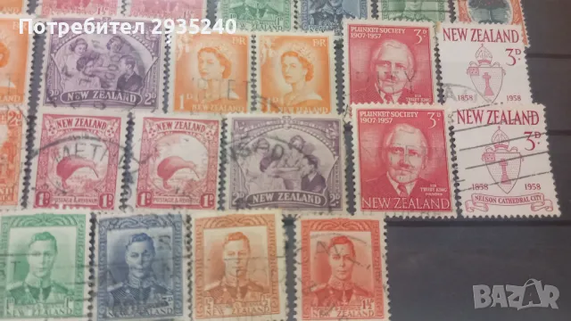 Марки New Zealand, снимка 5 - Филателия - 48998251